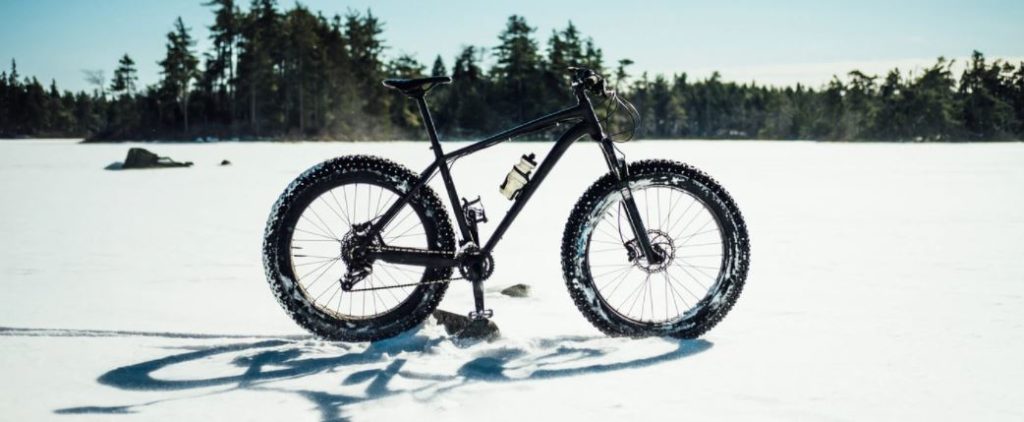 Fat bike sur neige