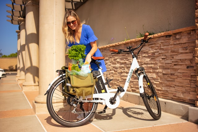 Vélo électrique femme 