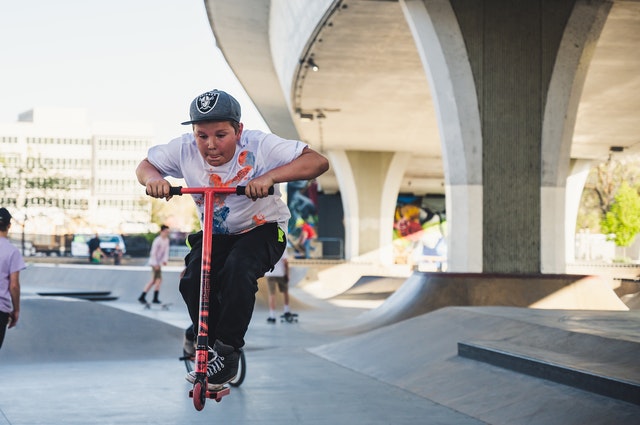 Trottinette freestyle