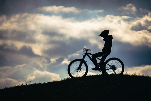 VTT en montagne