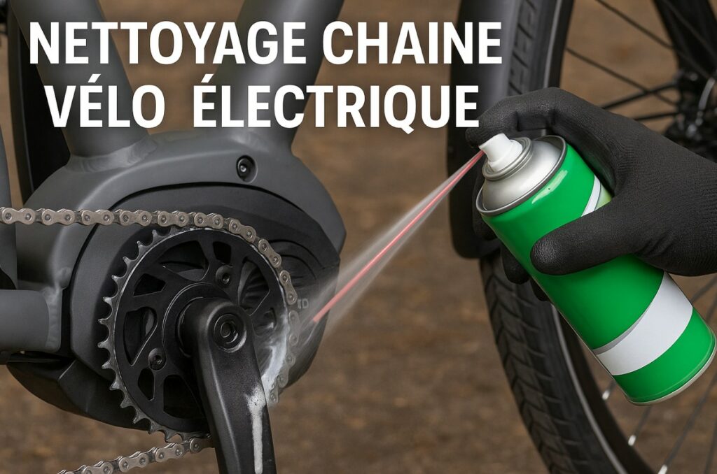Nettoyage chaine vélo électrique